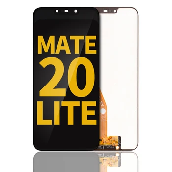 Замена ЖК-экрана без рамки для Huawei Mate 20 Lite (восстановленный) (черный)