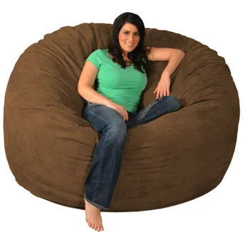 Огромное кресло-мешок из пены с эффектом памяти, гигантский диван-мешок с поролоновым наполнителем для детей и взрослых, мебель для гостиной и дома