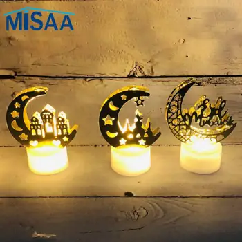 Полый праздничный свет Eid, Гладкая поверхность, Декоративный свет, Изысканное украшение для Рамадана, Креативный Дворцовый фонарь, Подвесной светильник